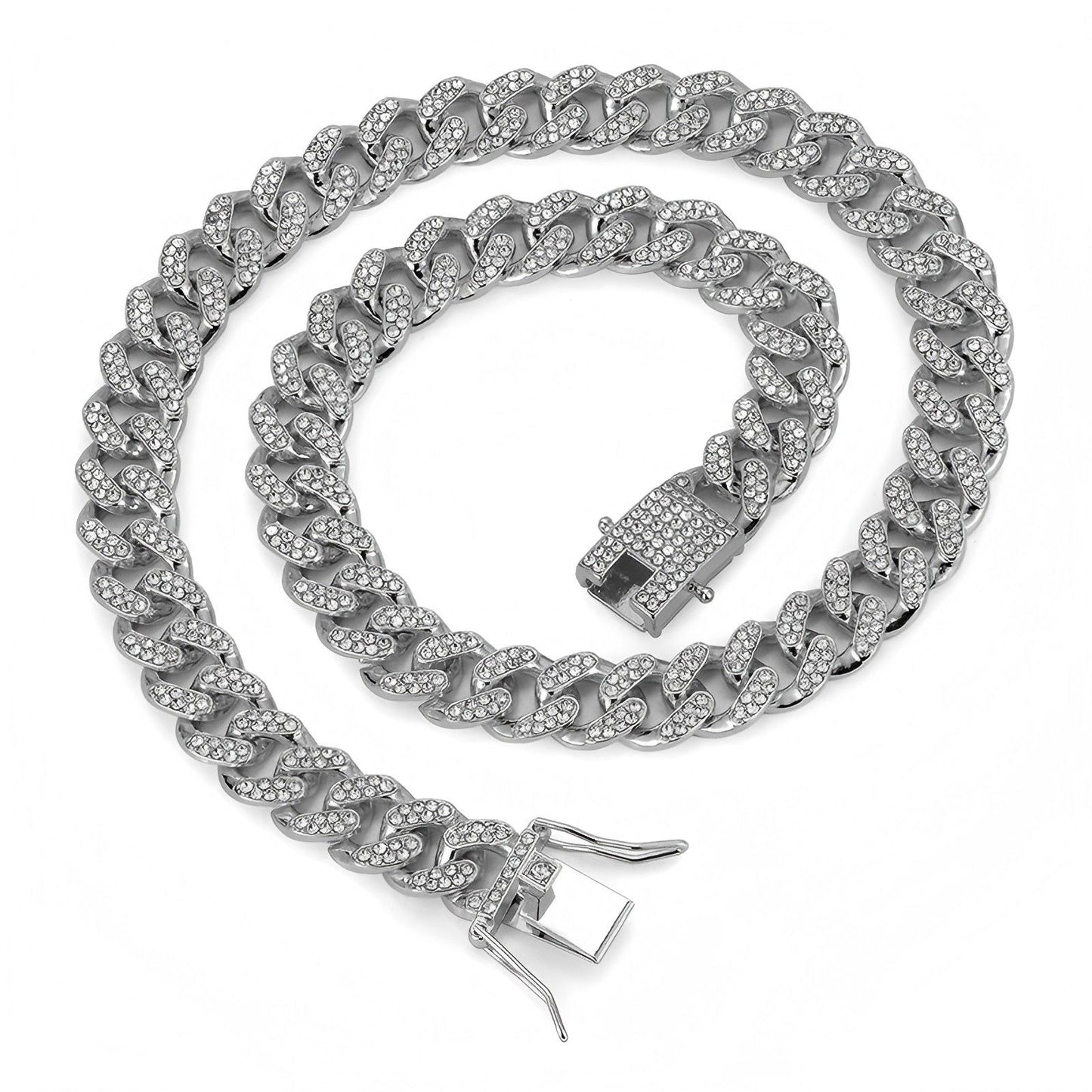 
                  
                    Cuban Link with Open Box Clasp - JNK-005
                  
                