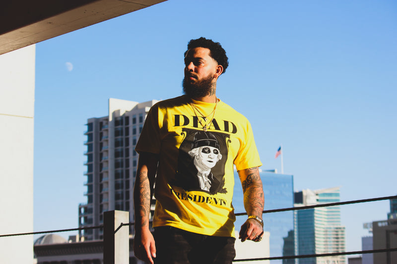 Dead Presidents - Yellow T-Shirt T-Shirt Million Dolla Motive 