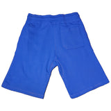 Royal Blue Cotton Premium Logo Shorts