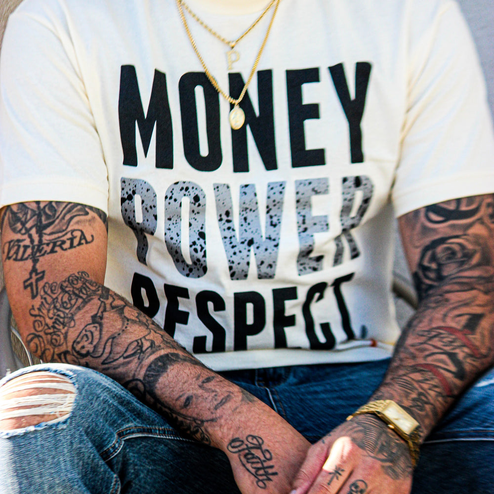 
                  
                    Money Power Respect SBB - Natural Sail T-Shirt
                  
                