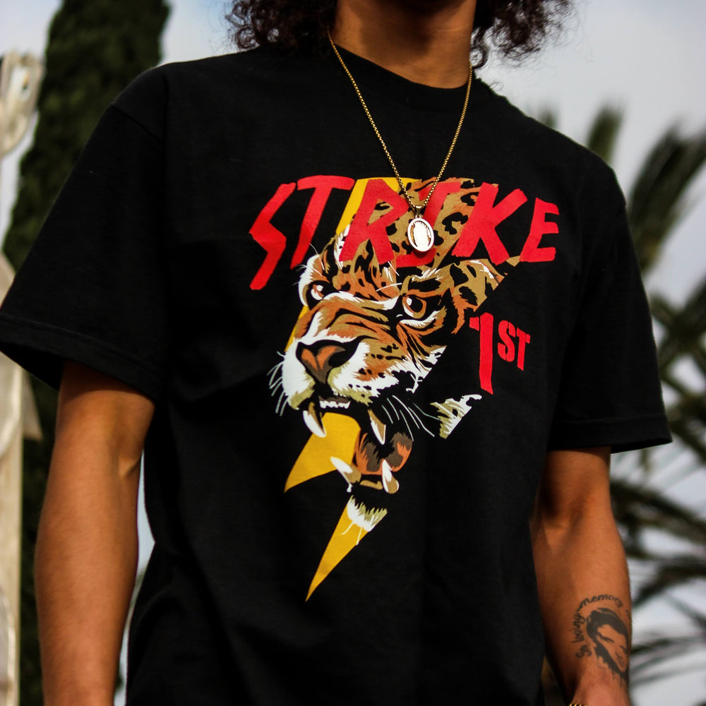 
                  
                    Strike 1st Leopard - Black T-Shirt
                  
                