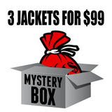 Mystery Box of 3 Jackets for $99