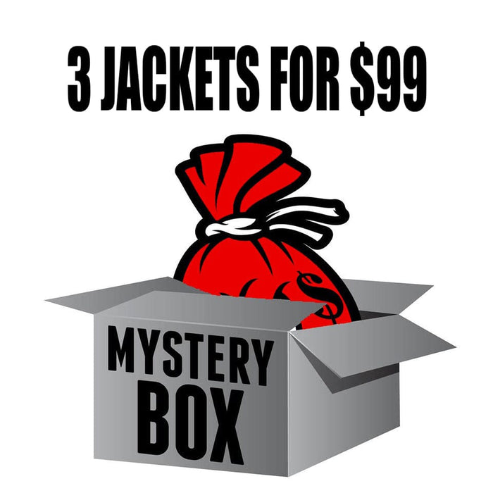 Mystery Box of 3 Jackets for $99