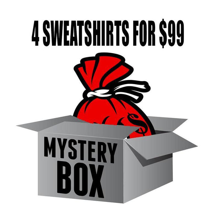 Mystery Box of 4 Sweatshirts for $99 - Million Dolla Motive