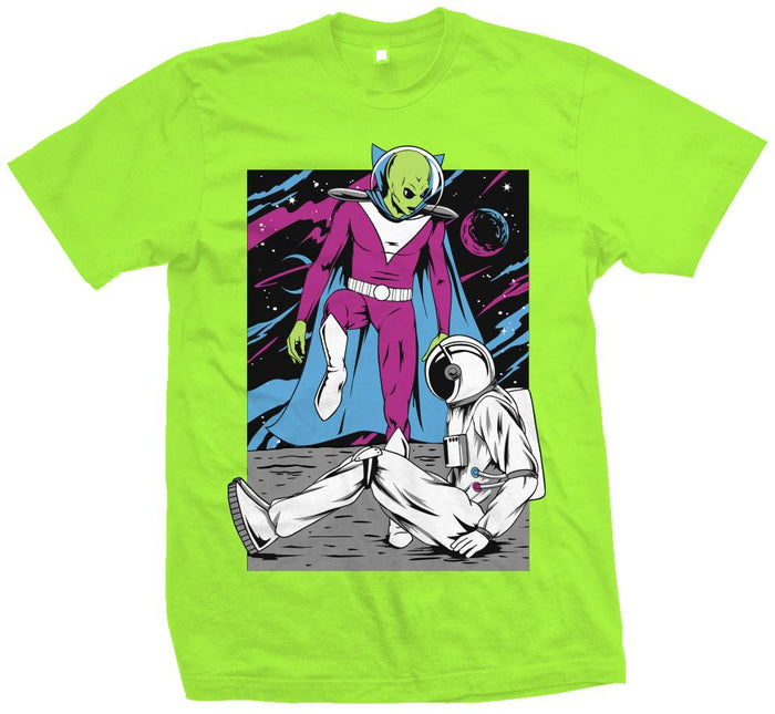 Alien Step Over - Ghost Green T-Shirt