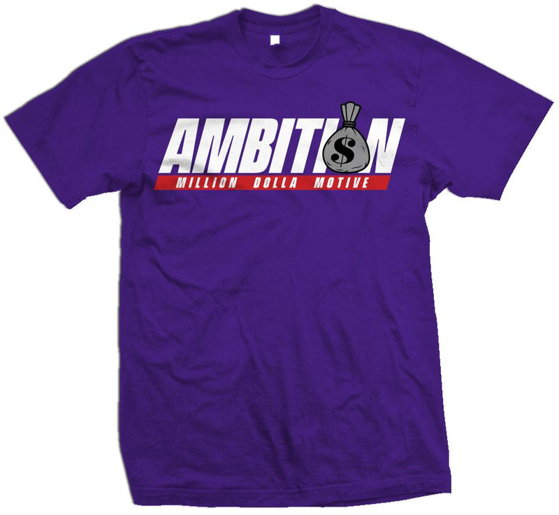 Ambition - Concord Purple T-Shirt T-Shirt Million Dolla Motive 