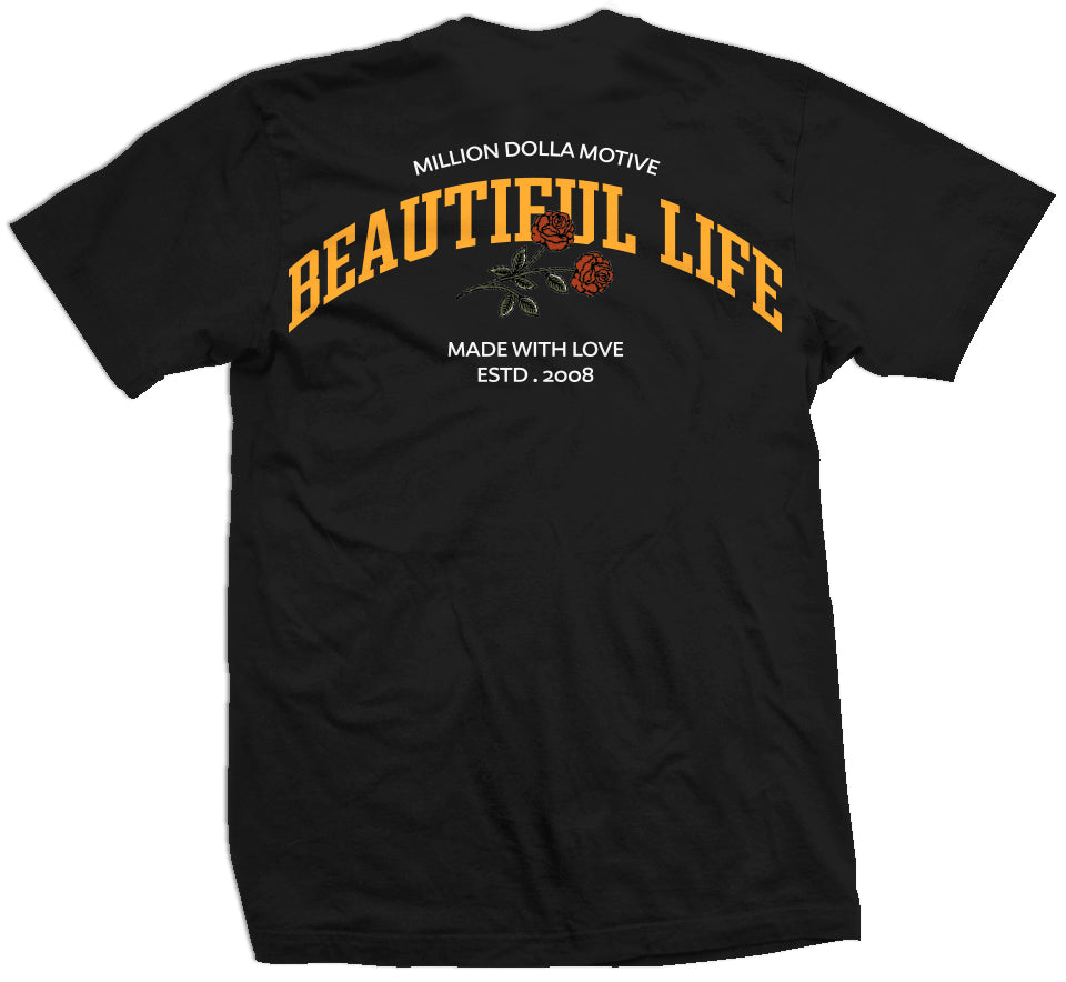 
                  
                    Beautiful Life - Black T-Shirt
                  
                
