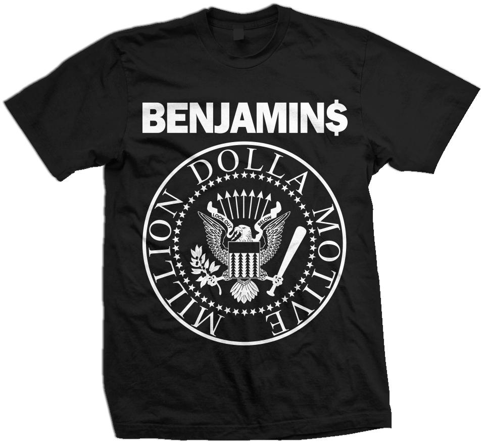 The Benjamins - Black T-Shirt