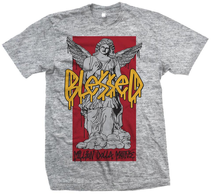 Blessed Angel - Hare - Heather Grey T-Shirt