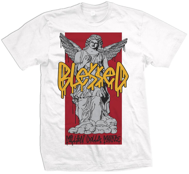 Blessed Angel - Hare - White T-Shirt T-Shirt Million Dolla Motive 