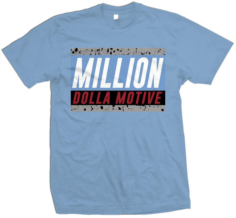 Blew Up Worldwide - University Blue T-Shirt T-Shirt Million Dolla Motive 
