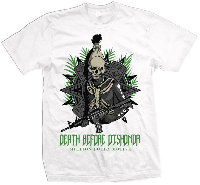 Death Before Dishonor Mayan - White T-Shirt