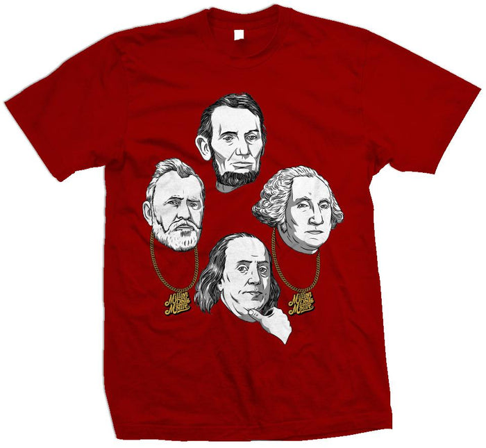 Faces of Money - Red T-Shirt