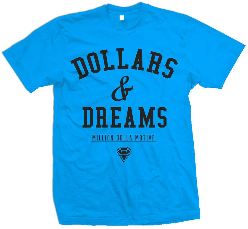 Dollars & Dreams - Turquoise T-Shirt T-Shirt Million Dolla Motive 