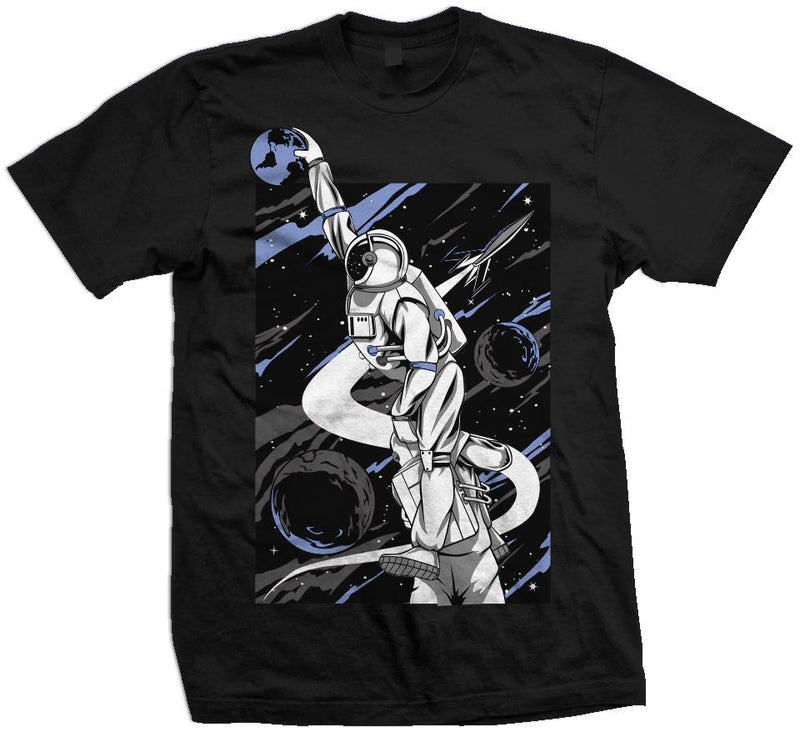 Earth Dunk - Black T-Shirt T-Shirt Million Dolla Motive 