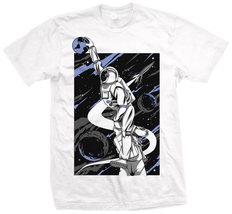 Earth Dunk - White T-Shirt T-Shirt Million Dolla Motive 