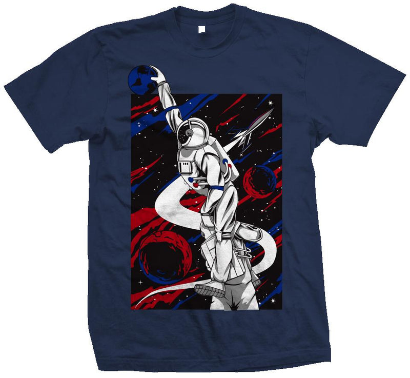Earth Dunk - Metro Loyal Blue T-Shirt T-Shirt Million Dolla Motive 