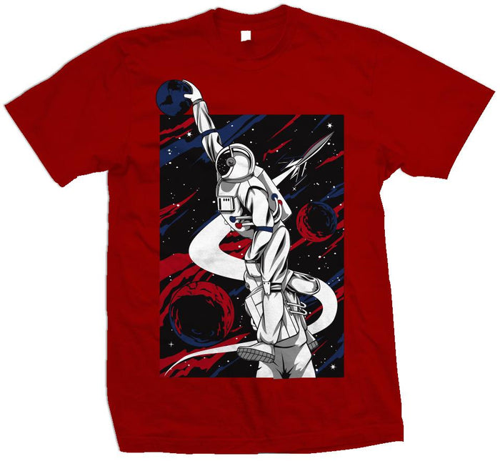 Earth Dunk - Red T-Shirt