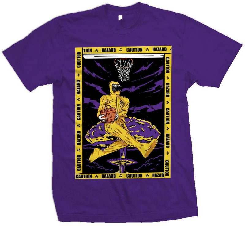 Explosive Dunk Show - Purple T-Shirt T-Shirt Million Dolla Motive 