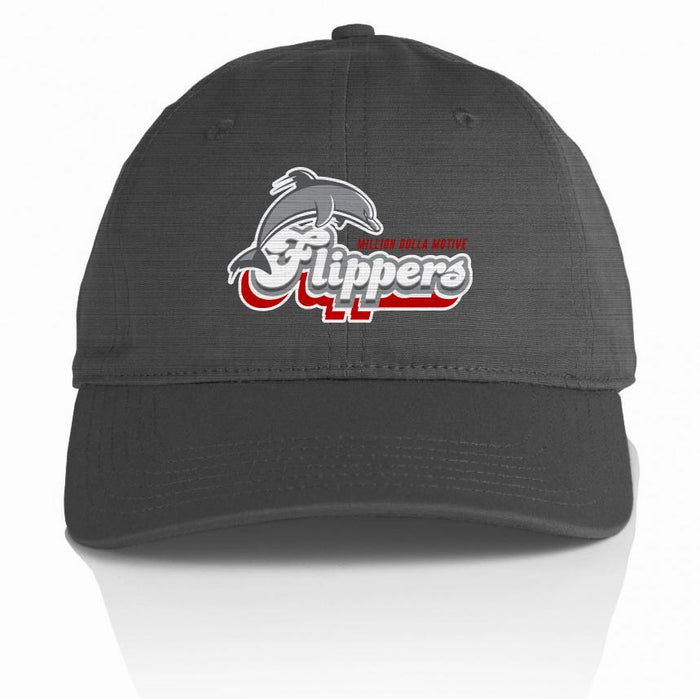 Flippers - Dark Grey Dad Hat