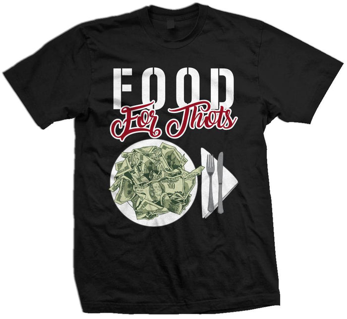 Food For Thots - Black T-Shirt