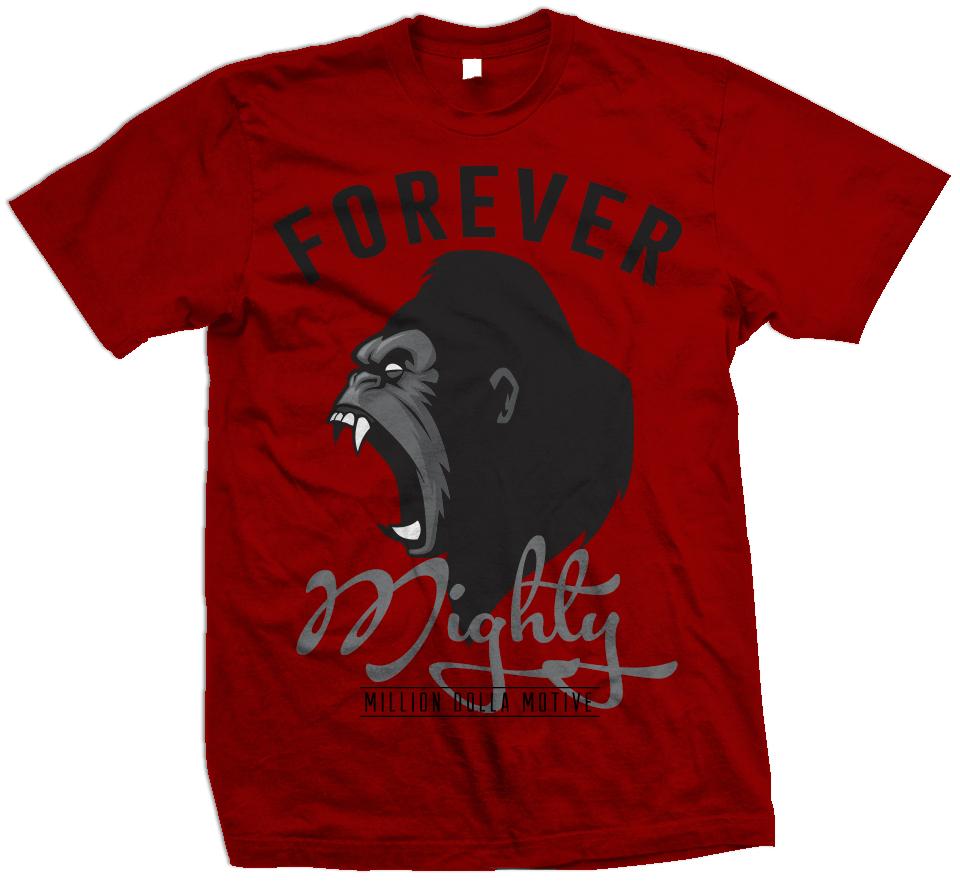 Forever Mighty - Red T-Shirt