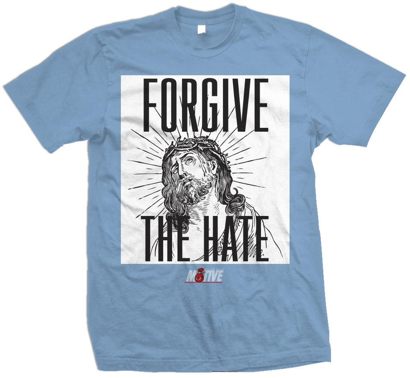 Forgive The Hate - University Blue T-Shirt T-Shirt Million Dolla Motive 