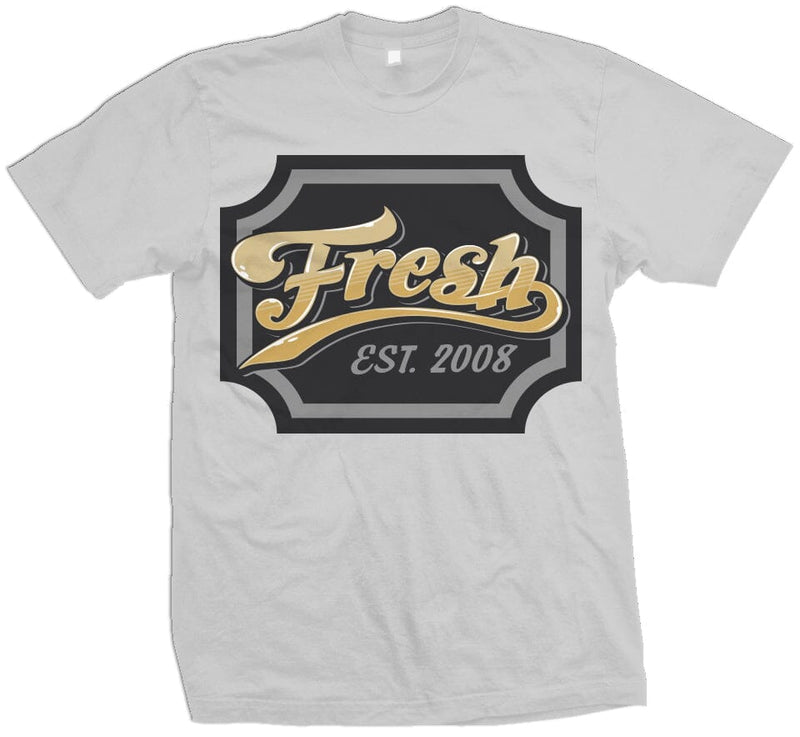 Fresh Cheers - Platinum Grey T-Shirt T-Shirt Million Dolla Motive 