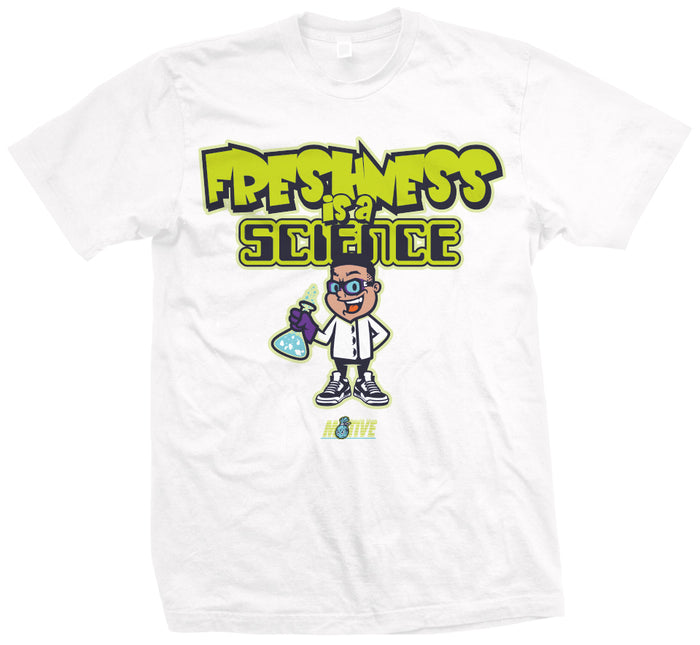 Freshness is a Science - White T-Shirt