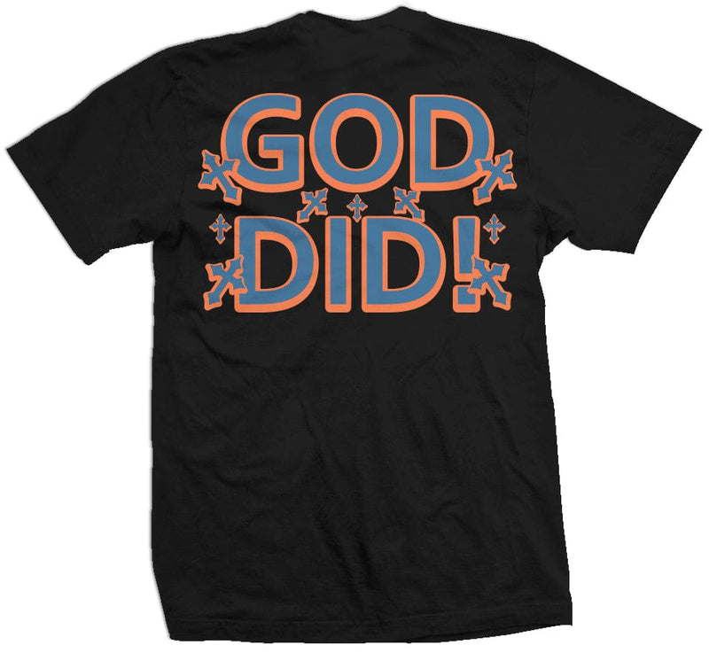 Believe In Yourself, God Did - Black T-Shirt T-Shirt Million Dolla Motive 