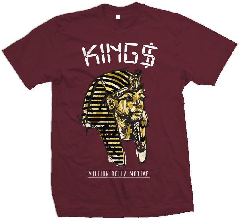 Gold Kings - Maroon T-Shirt T-Shirt Million Dolla Motive 