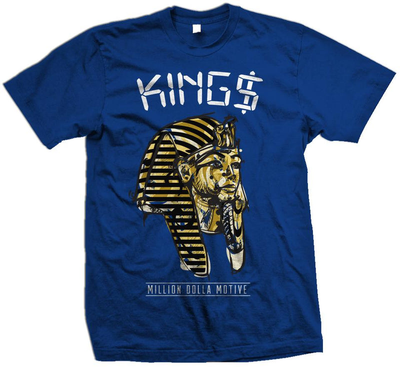 Gold Kings - Royal Blue T-Shirt T-Shirt Million Dolla Motive 