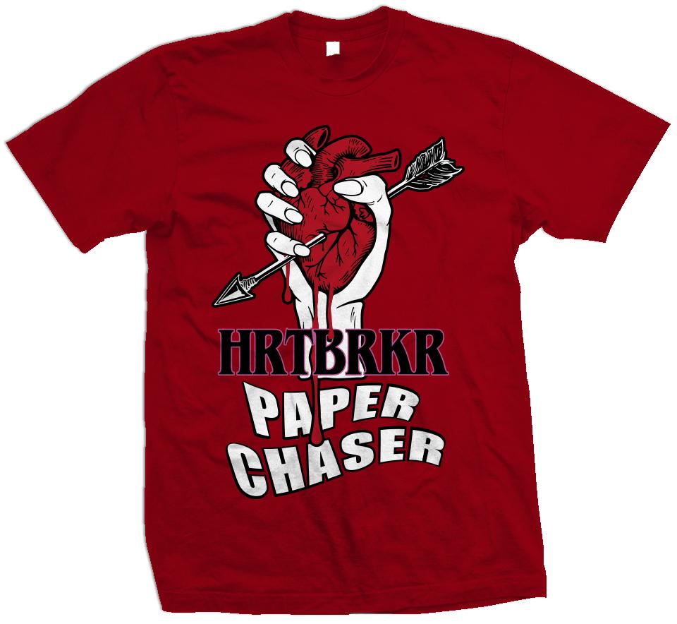 Heartbreaker Paper Chaser - Red T-Shirt