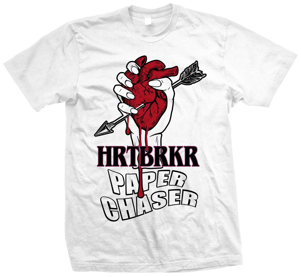 Heartbreaker Paper Chaser - White T-Shirt