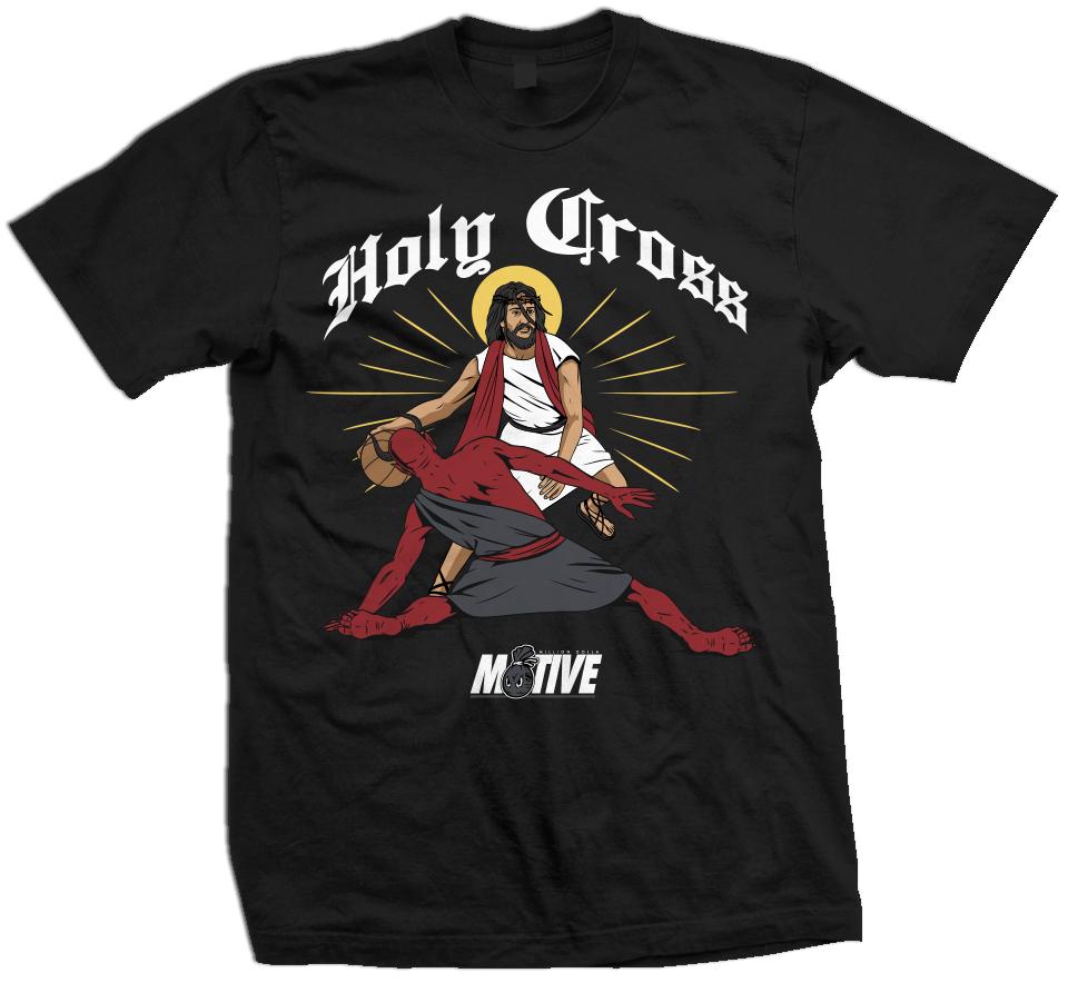 Holy Cross - Black T-Shirt