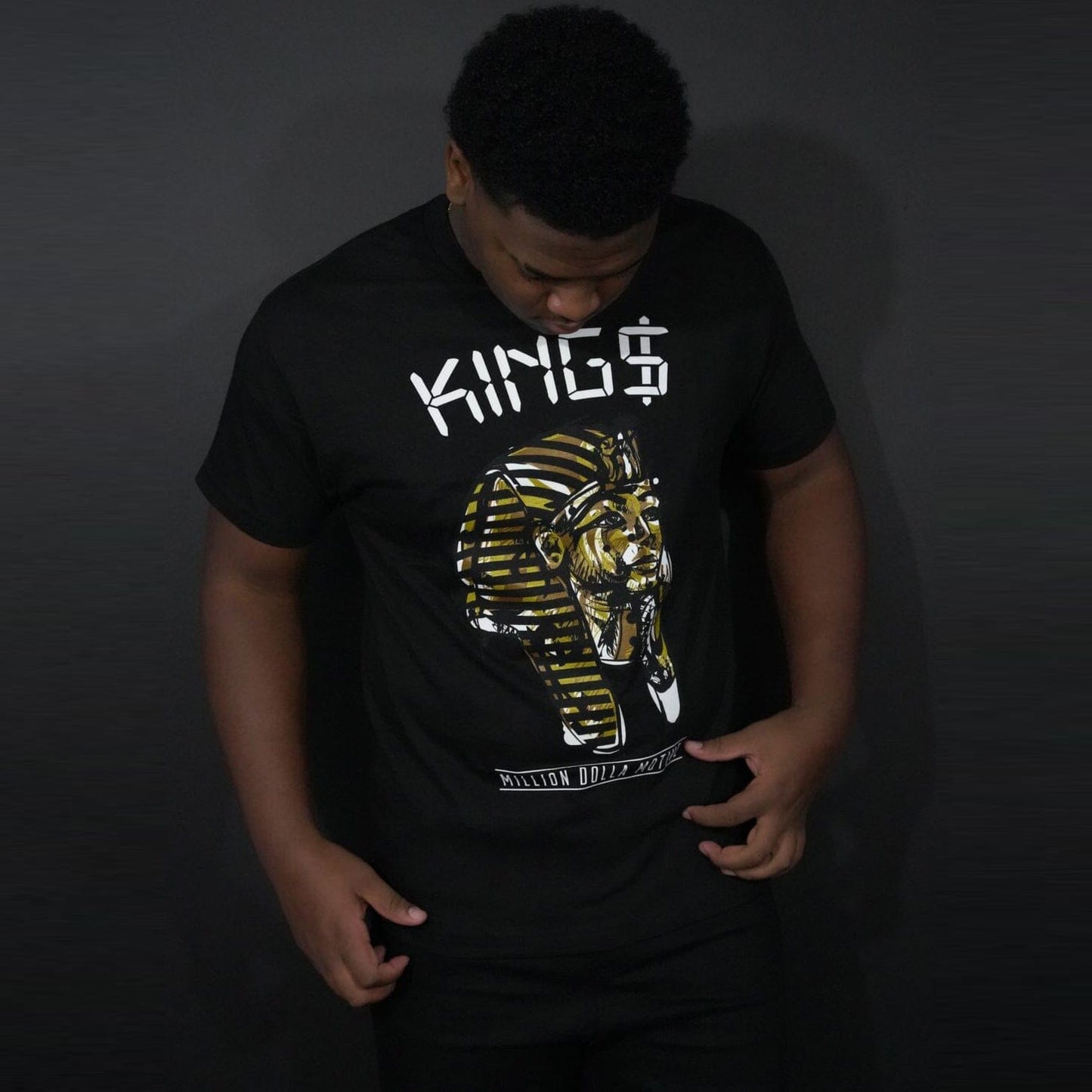 
                  
                    Gold Kings - Black T-Shirt
                  
                