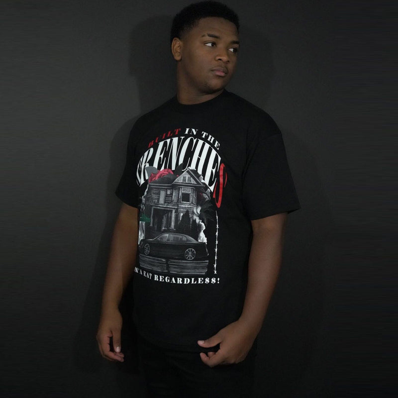 Built In The Trenches - Black T-Shirt T-Shirt Million Dolla Motive 