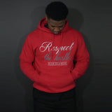 Respect the Hustle - Red Hoodie Sweatshirt