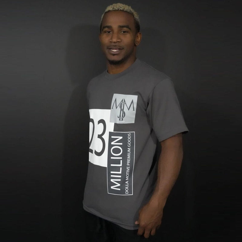 23 M$M Stealth - Dark Grey T-Shirt T-Shirt Million Dolla Motive 