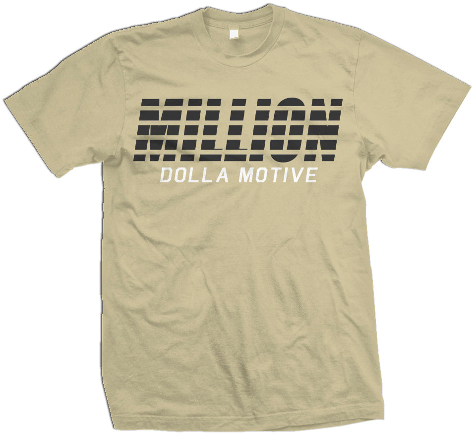Impact Million - Khaki T-Shirt – Million Dolla Motive
