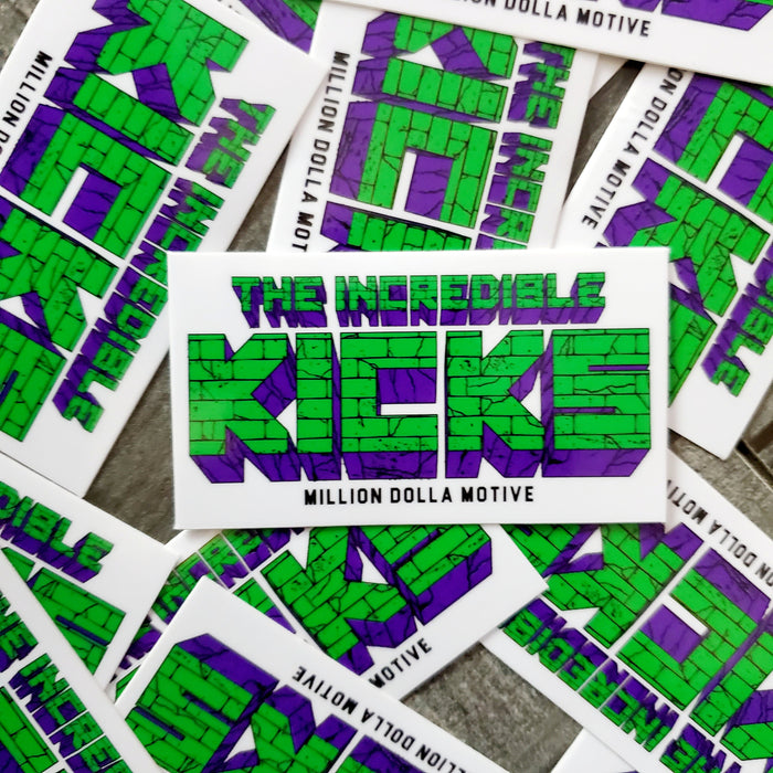 The Incredible Kicks Sticker