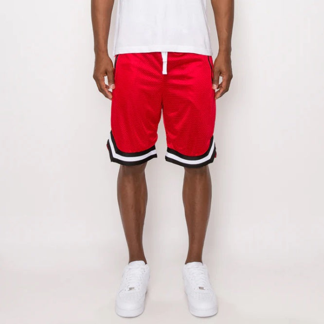 Red Basketball Shorts - JS17