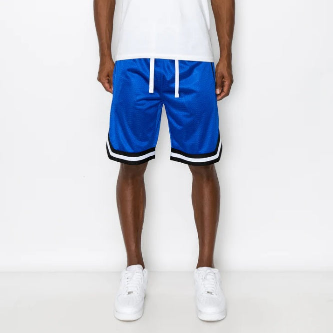 Royal Blue Basketball Shorts - JS17