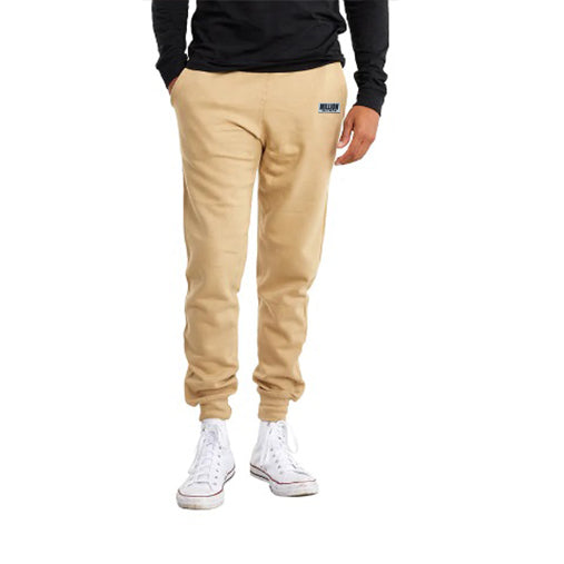 Khaki Premium Logo Jogger Pants