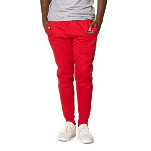 Red Premium Logo Jogger Pants