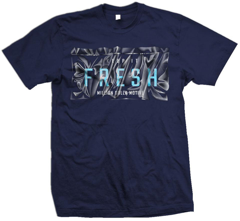 Keep It Fresh Bag - Navy T-Shirt T-Shirt Million Dolla Motive 