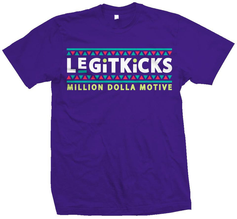 LegitKicks - Purple T-Shirt T-Shirt Million Dolla Motive 