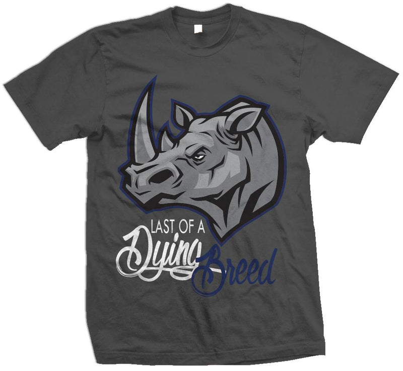 Last of a Dying Breed -Flint Navy on Dark Grey T-Shirt T-Shirt Million Dolla Motive 