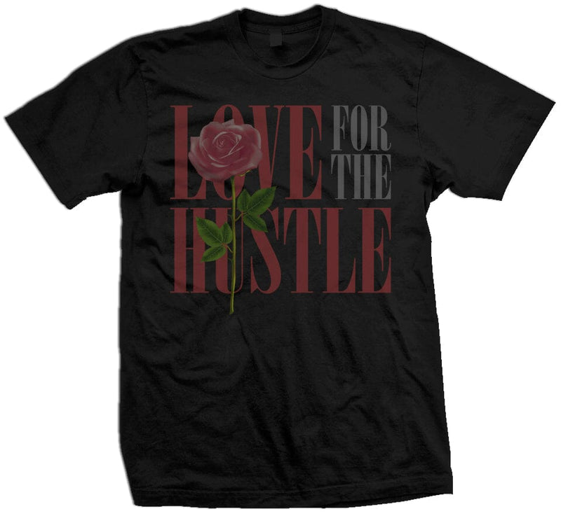 Love for the Hustle - Black T-Shirt T-Shirt Million Dolla Motive 