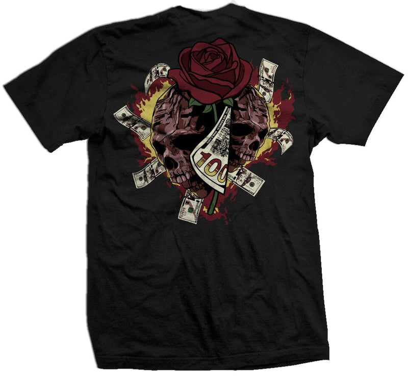 Love for the Hustle - Black T-Shirt T-Shirt Million Dolla Motive 